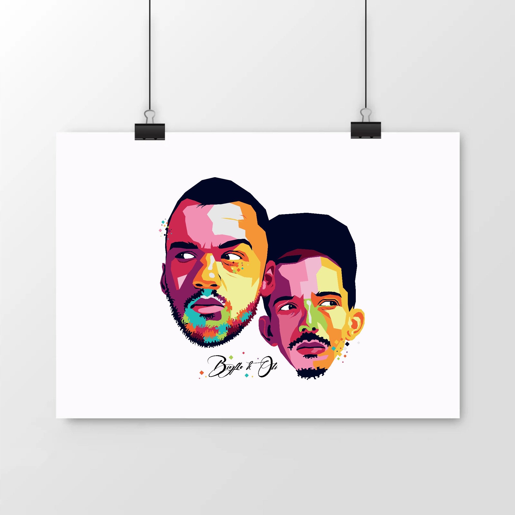 Affiche BIGFLO & OLI Billie Gio A4 - 297x210mm