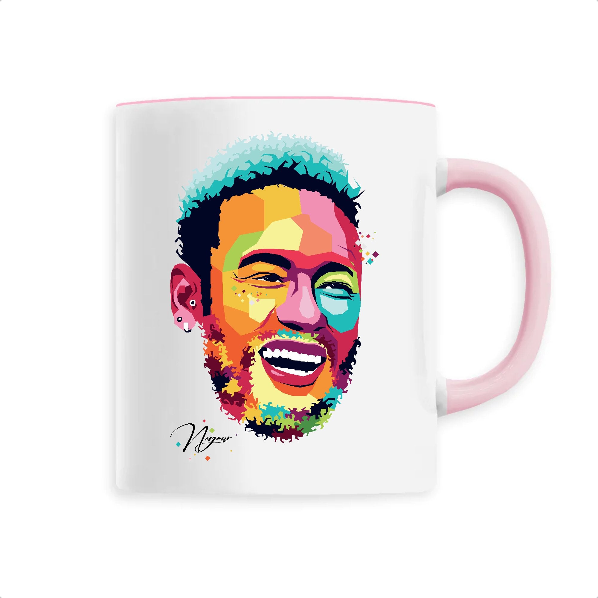 Mug Neymar Junior Billie Gio Unique Rose