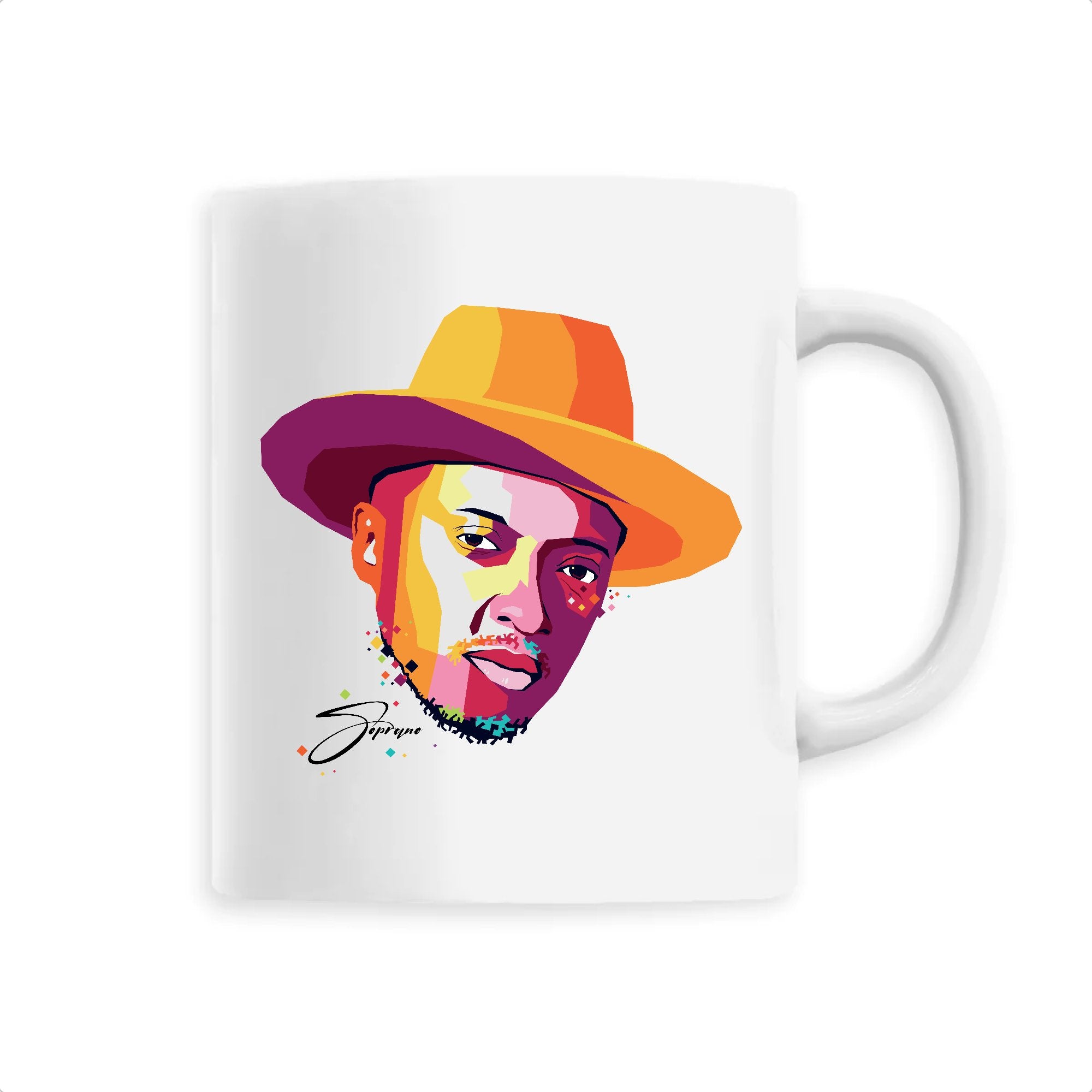 Mug Soprano Billie Gio Unique Blanc