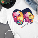 T-shirt bio pour enfant Portrait BIG FLO & OLI