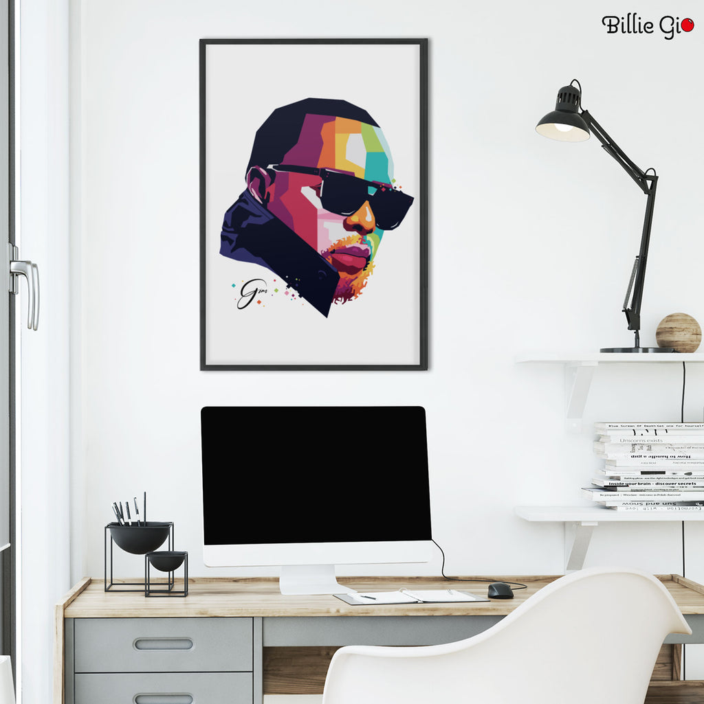 Affiche GIMS – Billie Gio