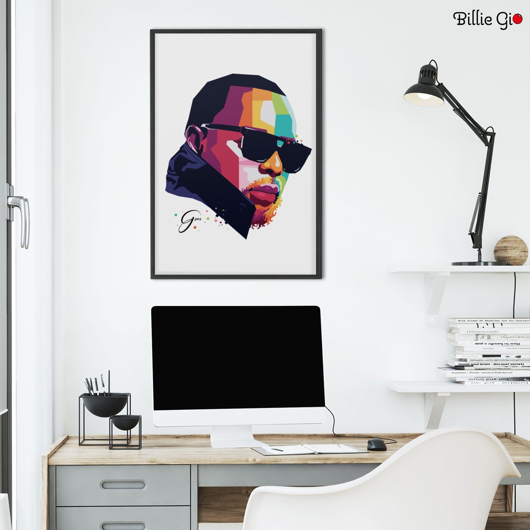 Affiche GIMS Billie Gio 