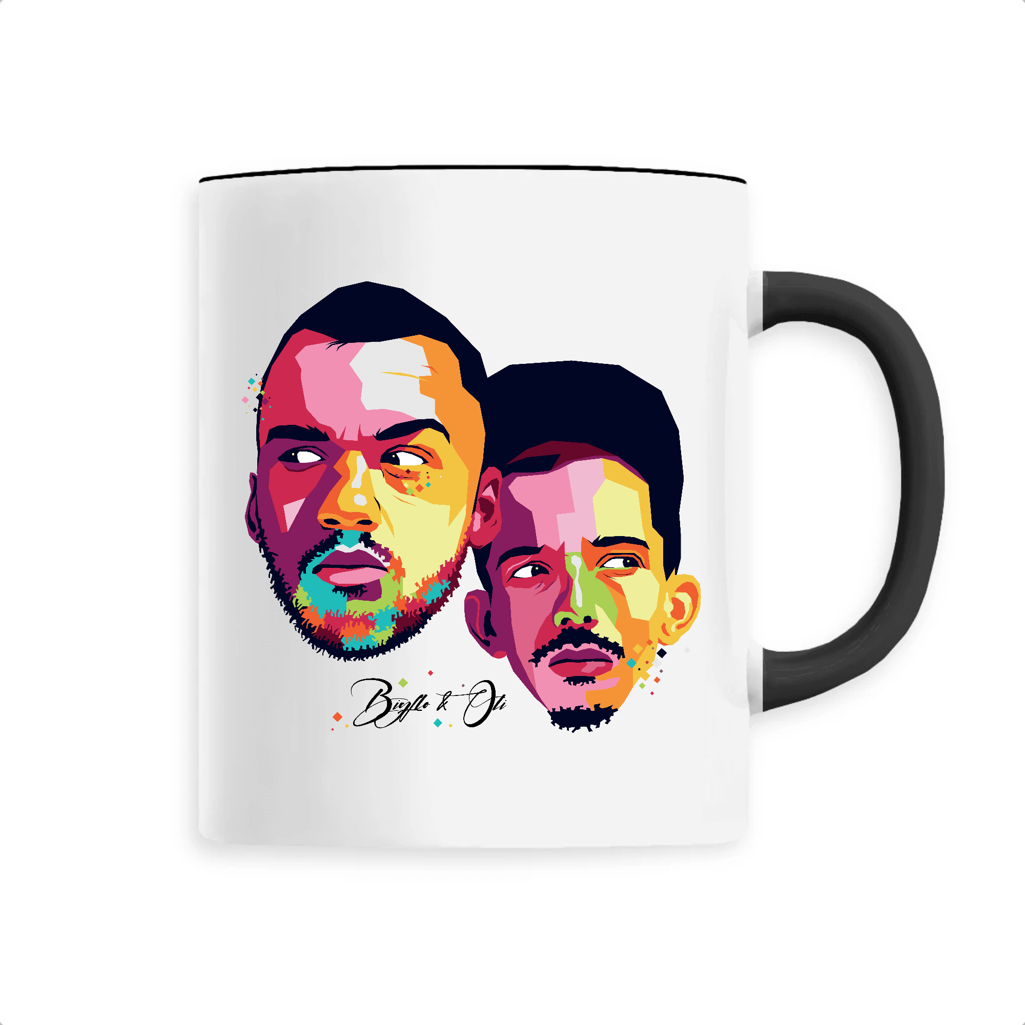 Mug BIGFLO & OLI Billie Gio Noir 