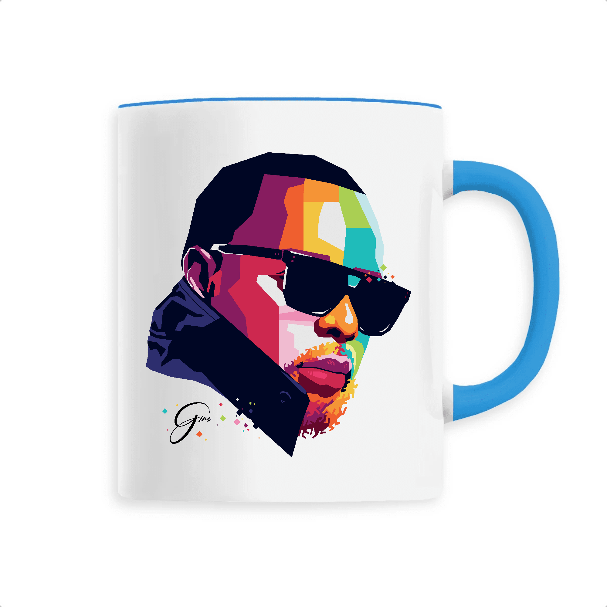 Mug GIMS Billie Gio Unique Bleu 