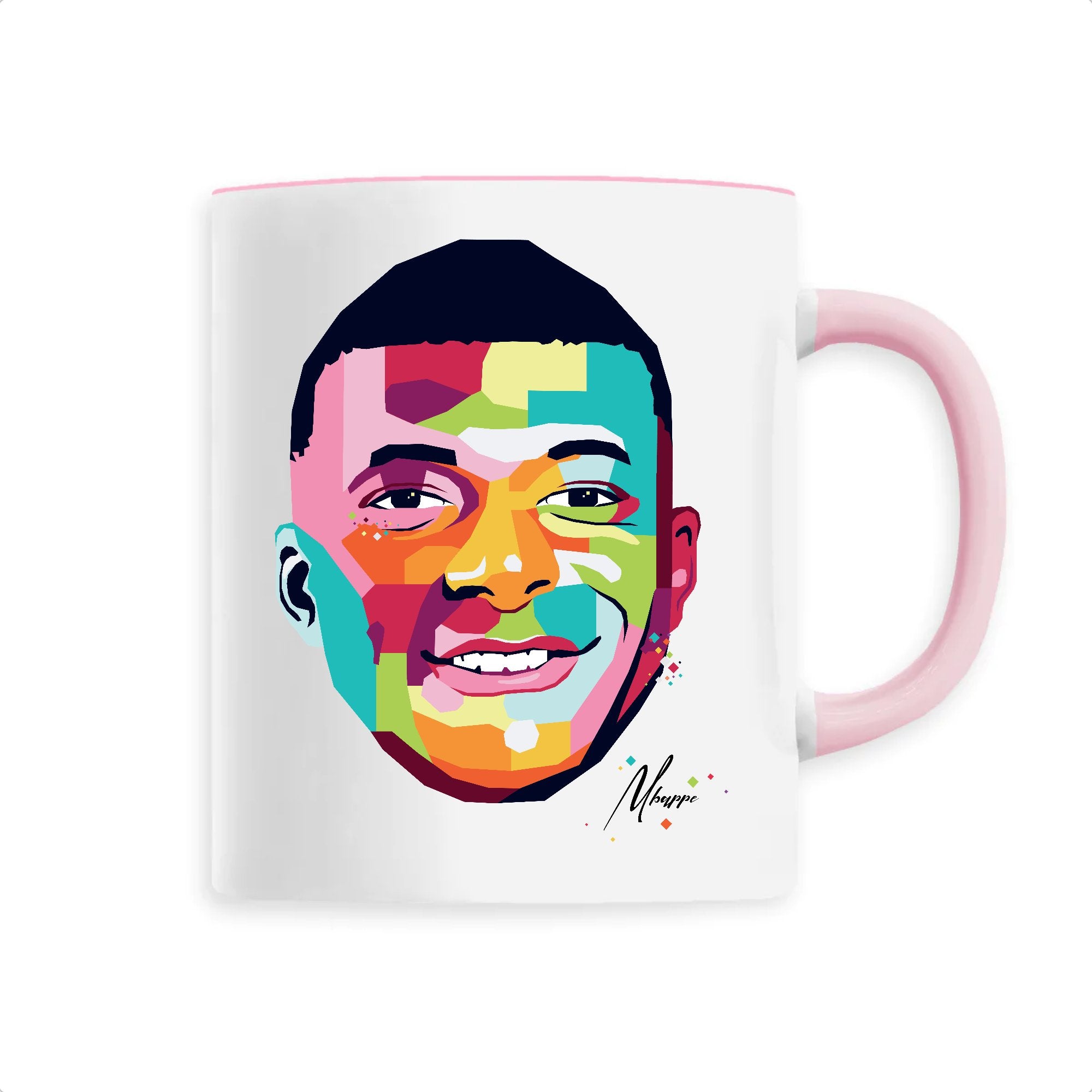 Mug Kylian Mbappé Billie Gio Unique Rose 