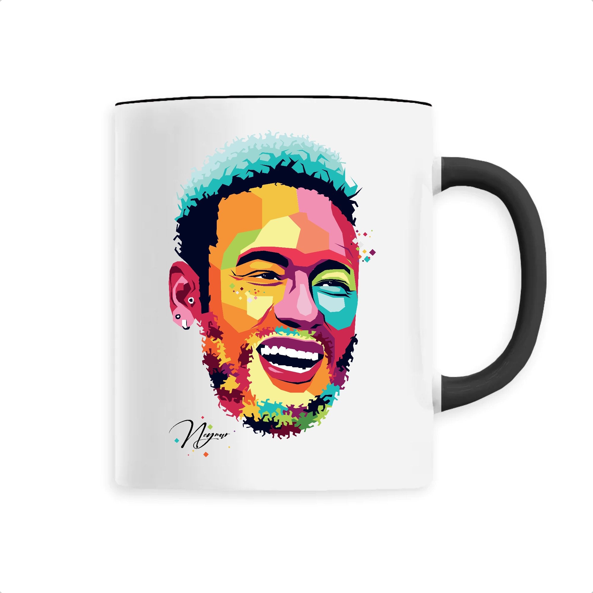 Mug Neymar Junior Billie Gio Unique Noir 