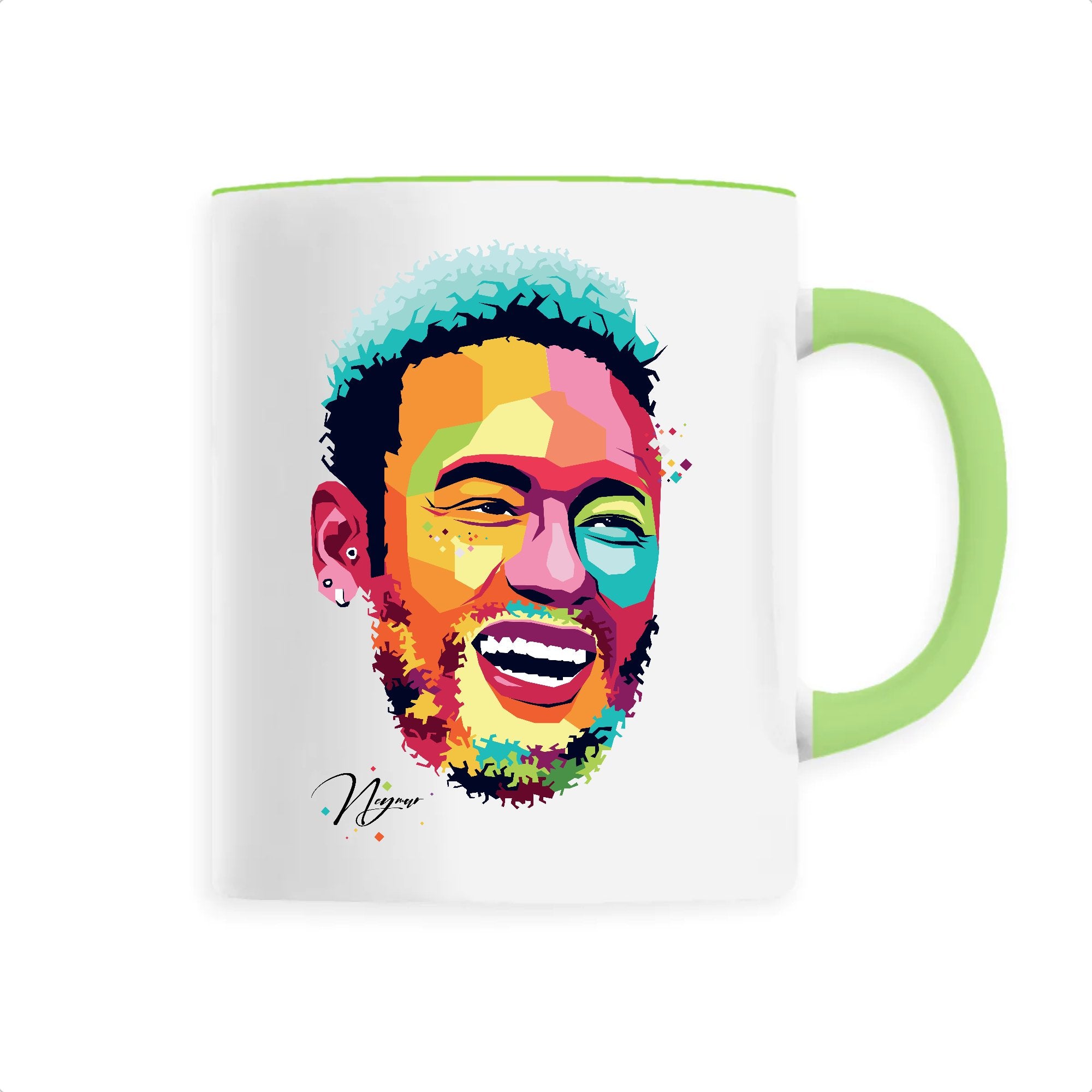 Mug Neymar Junior Billie Gio Unique Vert 