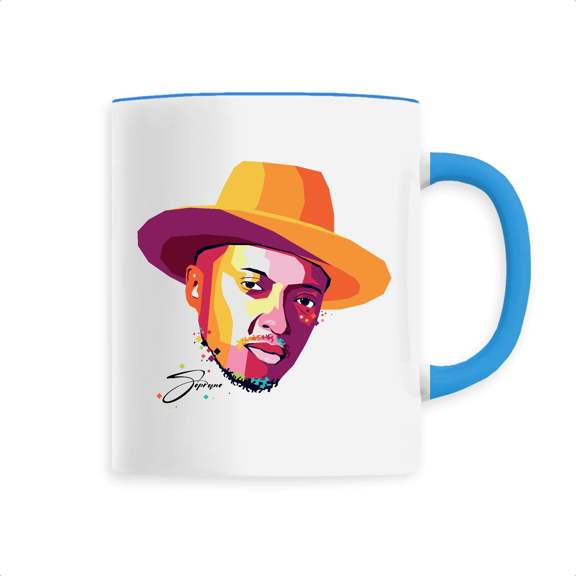 Mug Soprano Billie Gio Unique Bleu 